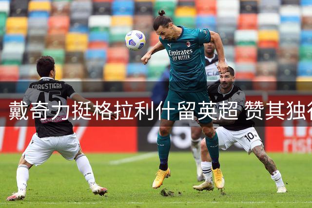 戴奇力挺格拉利什留英超 赞其独行侠气质助球队运转